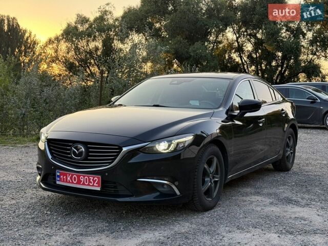 Чорний Мазда 6, об'ємом двигуна 2.2 л та пробігом 222 тис. км за 14200 $, фото 1 на Automoto.ua