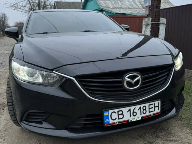 Черный Мазда 6, объемом двигателя 2.49 л и пробегом 88 тыс. км за 13000 $, фото 1 на Automoto.ua