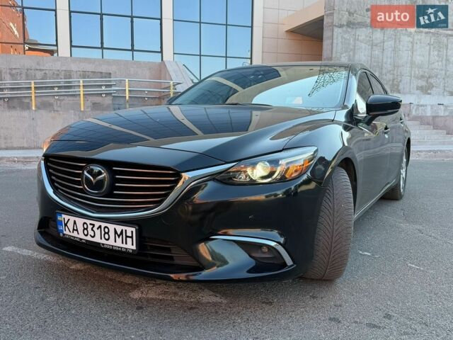 Чорний Мазда 6, об'ємом двигуна 2.49 л та пробігом 181 тис. км за 13900 $, фото 1 на Automoto.ua