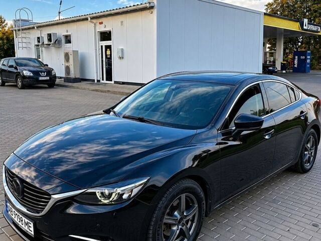 Черный Мазда 6, объемом двигателя 2.19 л и пробегом 228 тыс. км за 15800 $, фото 1 на Automoto.ua
