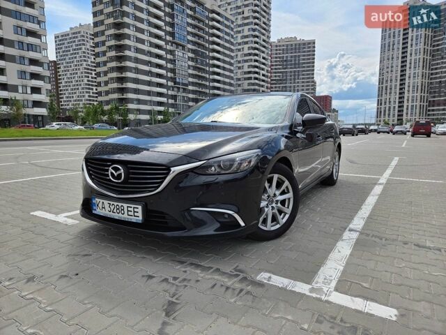 Черный Мазда 6, объемом двигателя 2.49 л и пробегом 109 тыс. км за 16700 $, фото 1 на Automoto.ua