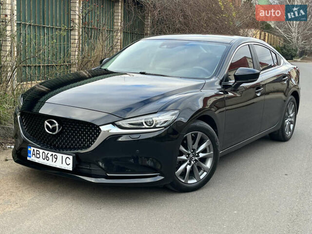 Черный Мазда 6, объемом двигателя 2 л и пробегом 92 тыс. км за 16950 $, фото 1 на Automoto.ua