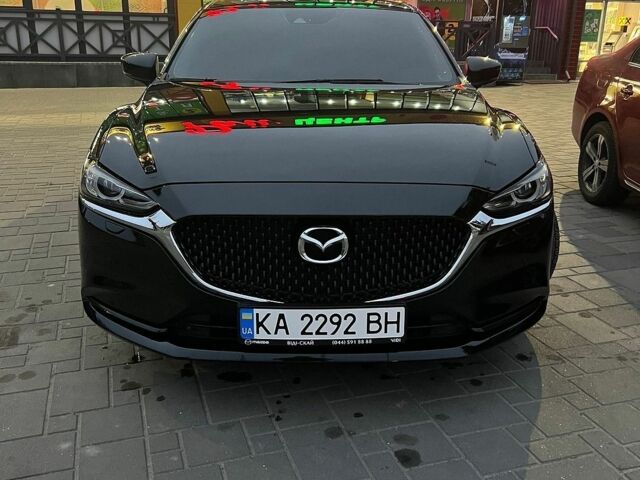 Черный Мазда 6, объемом двигателя 2.49 л и пробегом 158 тыс. км за 18500 $, фото 1 на Automoto.ua