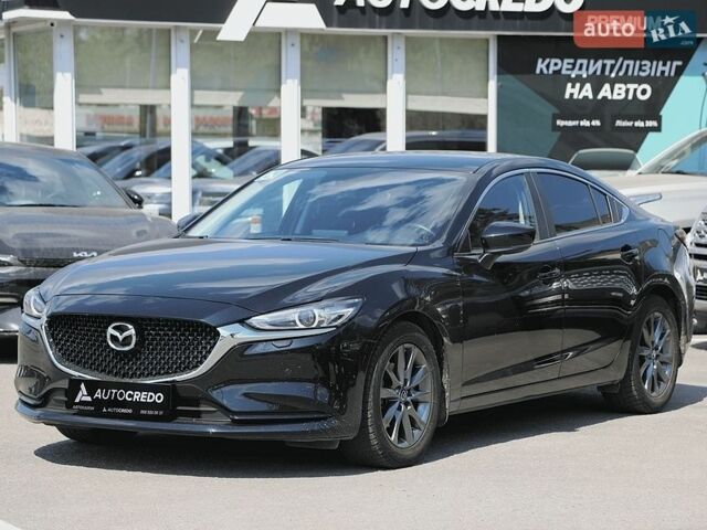Черный Мазда 6, объемом двигателя 2 л и пробегом 33 тыс. км за 25500 $, фото 1 на Automoto.ua