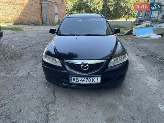 Чорний Мазда 6, об'ємом двигуна 2 л та пробігом 383 тис. км за 3000 $, фото 1 на Automoto.ua