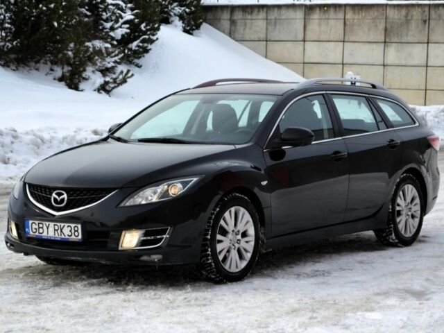 Черный Мазда 6, объемом двигателя 2 л и пробегом 268 тыс. км за 2000 $, фото 1 на Automoto.ua