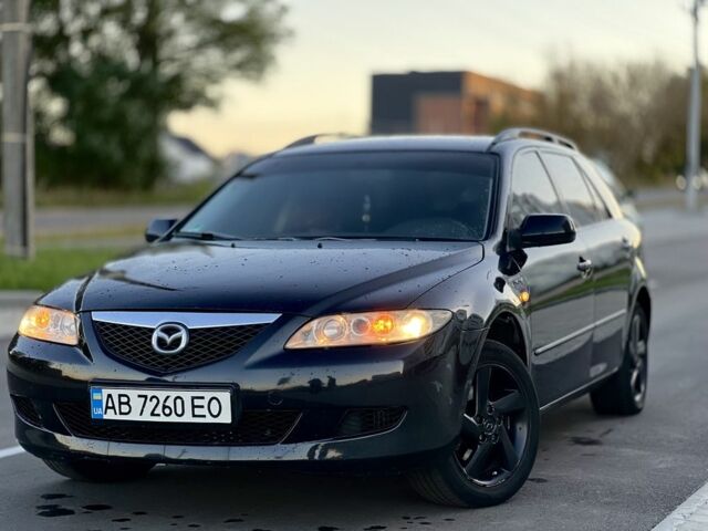 Черный Мазда 6, объемом двигателя 2 л и пробегом 296 тыс. км за 3399 $, фото 1 на Automoto.ua