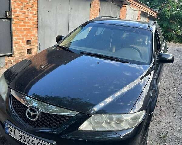 Чорний Мазда 6, об'ємом двигуна 2 л та пробігом 209 тис. км за 2350 $, фото 1 на Automoto.ua
