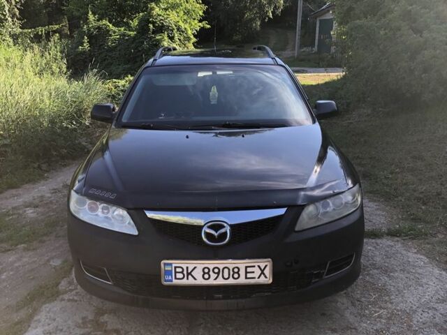 Чорний Мазда 6, об'ємом двигуна 2 л та пробігом 100 тис. км за 2199 $, фото 1 на Automoto.ua