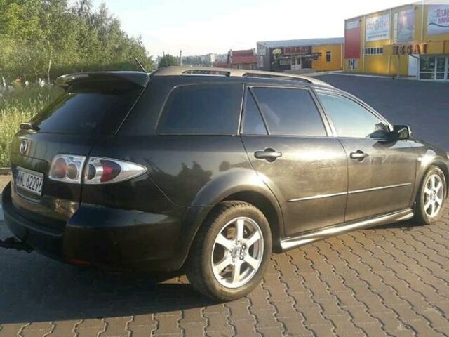 Чорний Мазда 6, об'ємом двигуна 2 л та пробігом 260 тис. км за 2700 $, фото 1 на Automoto.ua