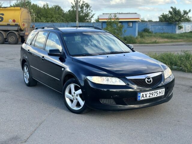 Чорний Мазда 6, об'ємом двигуна 2 л та пробігом 265 тис. км за 2550 $, фото 1 на Automoto.ua