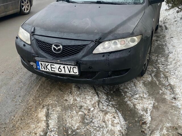 Чорний Мазда 6, об'ємом двигуна 1.8 л та пробігом 350 тис. км за 1600 $, фото 1 на Automoto.ua
