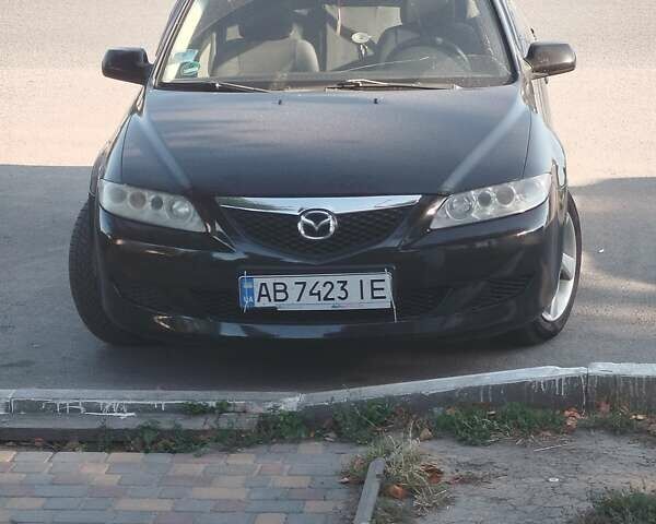 Черный Мазда 6, объемом двигателя 2 л и пробегом 300 тыс. км за 4300 $, фото 1 на Automoto.ua
