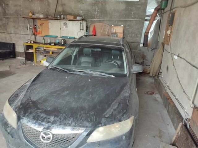 Чорний Мазда 6, об'ємом двигуна 2 л та пробігом 320 тис. км за 1400 $, фото 1 на Automoto.ua