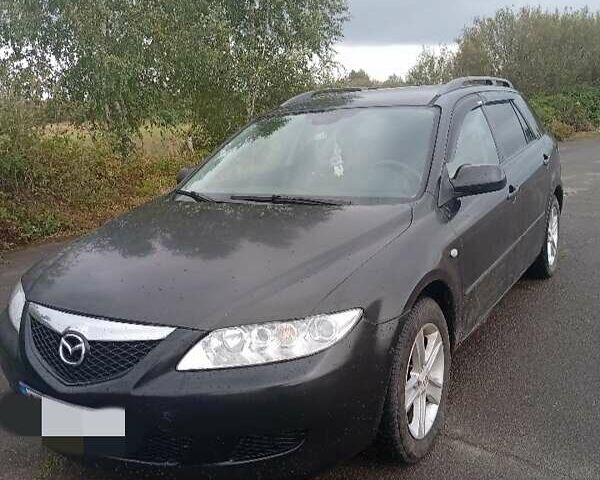 Чорний Мазда 6, об'ємом двигуна 2 л та пробігом 422 тис. км за 2908 $, фото 1 на Automoto.ua
