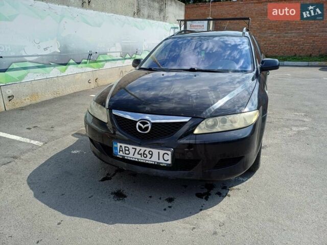 Чорний Мазда 6, об'ємом двигуна 2 л та пробігом 345 тис. км за 3350 $, фото 1 на Automoto.ua