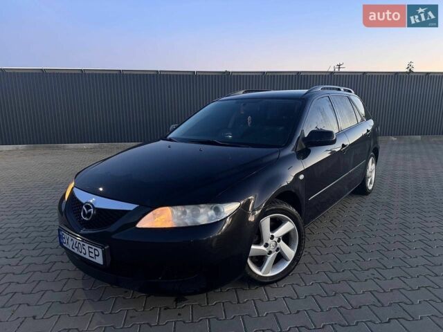 Чорний Мазда 6, об'ємом двигуна 1.8 л та пробігом 340 тис. км за 3800 $, фото 1 на Automoto.ua
