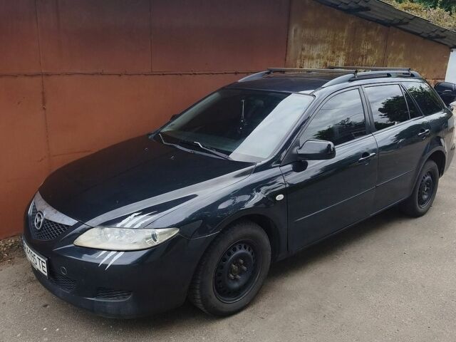 Чорний Мазда 6, об'ємом двигуна 2 л та пробігом 400 тис. км за 3200 $, фото 1 на Automoto.ua
