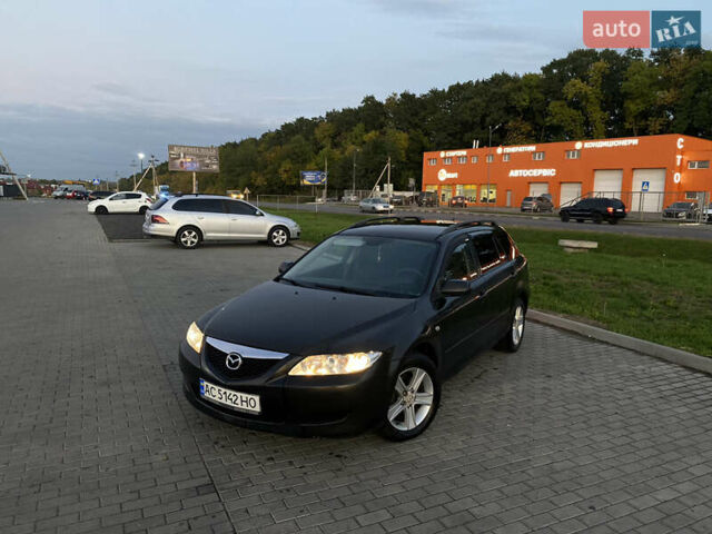 Черный Мазда 6, объемом двигателя 2 л и пробегом 422 тыс. км за 2650 $, фото 1 на Automoto.ua