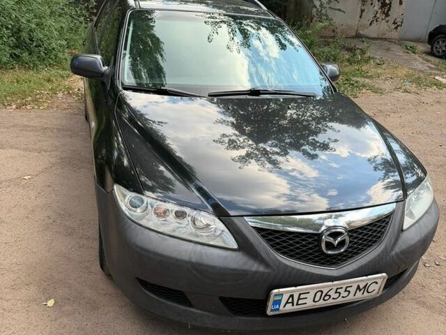Черный Мазда 6, объемом двигателя 2 л и пробегом 246 тыс. км за 2800 $, фото 1 на Automoto.ua