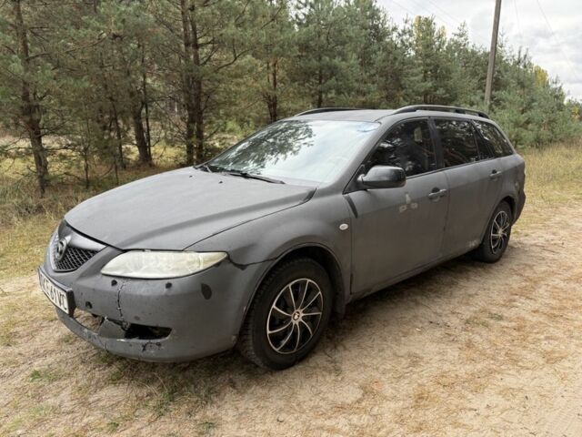 Чорний Мазда 6, об'ємом двигуна 1.8 л та пробігом 245 тис. км за 1750 $, фото 1 на Automoto.ua