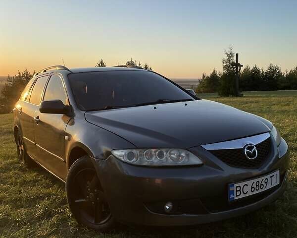 Черный Мазда 6, объемом двигателя 2 л и пробегом 280 тыс. км за 3500 $, фото 1 на Automoto.ua