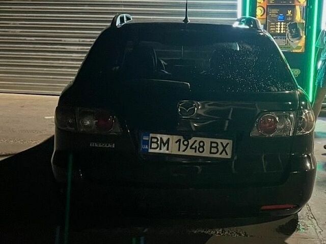 Чорний Мазда 6, об'ємом двигуна 2 л та пробігом 299 тис. км за 4500 $, фото 1 на Automoto.ua