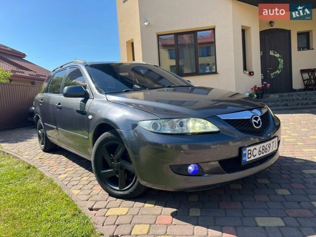 Черный Мазда 6, объемом двигателя 2 л и пробегом 284 тыс. км за 2700 $, фото 1 на Automoto.ua