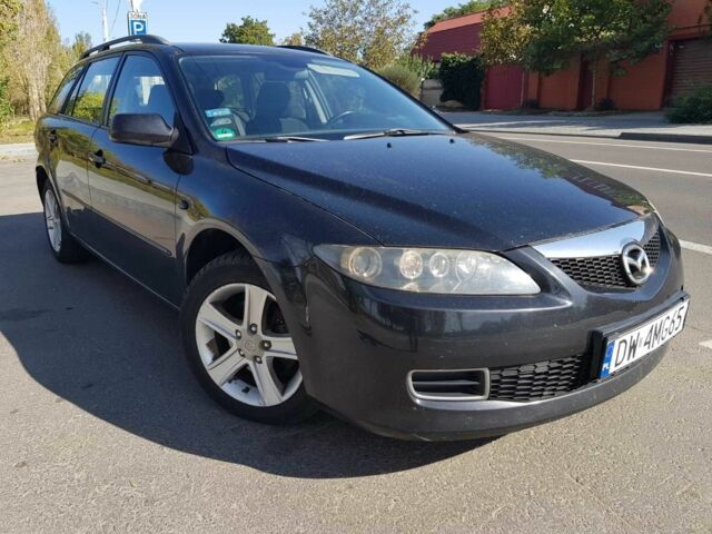 Черный Мазда 6, объемом двигателя 2 л и пробегом 260 тыс. км за 2500 $, фото 1 на Automoto.ua