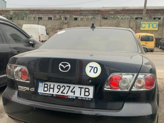 Чорний Мазда 6, об'ємом двигуна 2 л та пробігом 200 тис. км за 3800 $, фото 1 на Automoto.ua