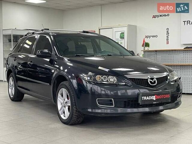 Черный Мазда 6, объемом двигателя 2.26 л и пробегом 307 тыс. км за 5990 $, фото 1 на Automoto.ua