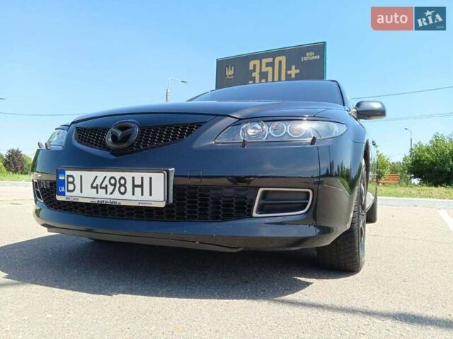 Чорний Мазда 6, об'ємом двигуна 1.8 л та пробігом 204 тис. км за 6000 $, фото 1 на Automoto.ua