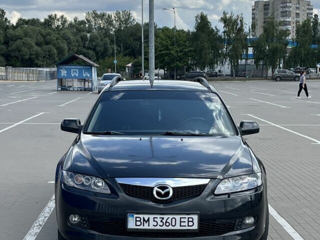 Чорний Мазда 6, об'ємом двигуна 1.8 л та пробігом 300 тис. км за 6051 $, фото 1 на Automoto.ua