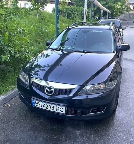Чорний Мазда 6, об'ємом двигуна 2 л та пробігом 310 тис. км за 3600 $, фото 1 на Automoto.ua