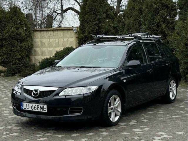 Чорний Мазда 6, об'ємом двигуна 2 л та пробігом 320 тис. км за 2000 $, фото 1 на Automoto.ua