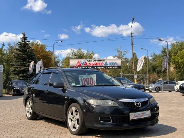 Чорний Мазда 6, об'ємом двигуна 2 л та пробігом 250 тис. км за 4507 $, фото 1 на Automoto.ua