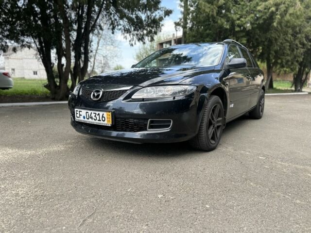 Чорний Мазда 6, об'ємом двигуна 1.8 л та пробігом 221 тис. км за 4400 $, фото 1 на Automoto.ua