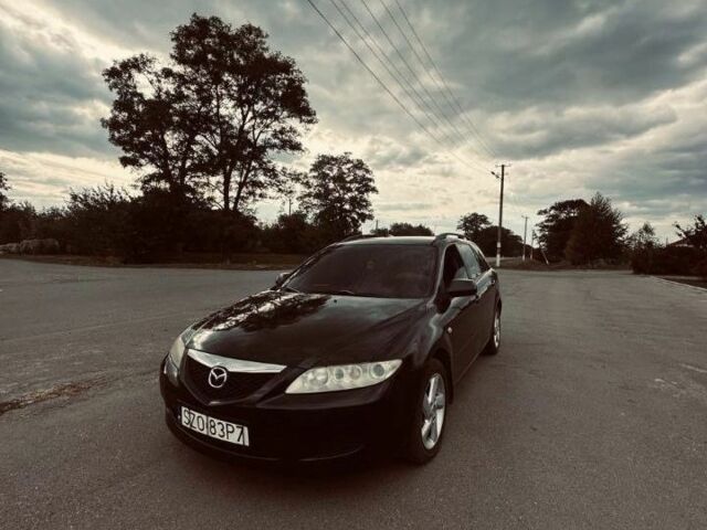 Чорний Мазда 6, об'ємом двигуна 2 л та пробігом 280 тис. км за 2000 $, фото 1 на Automoto.ua