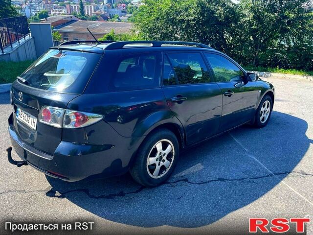 Чорний Мазда 6, об'ємом двигуна 2 л та пробігом 370 тис. км за 3900 $, фото 1 на Automoto.ua