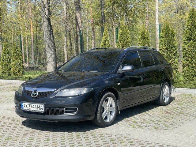Чорний Мазда 6, об'ємом двигуна 2 л та пробігом 152 тис. км за 4700 $, фото 1 на Automoto.ua