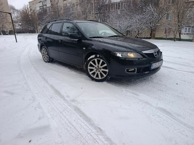 Черный Мазда 6, объемом двигателя 2.3 л и пробегом 350 тыс. км за 2500 $, фото 1 на Automoto.ua