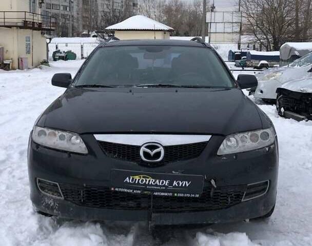 Чорний Мазда 6, об'ємом двигуна 2 л та пробігом 289 тис. км за 1200 $, фото 1 на Automoto.ua