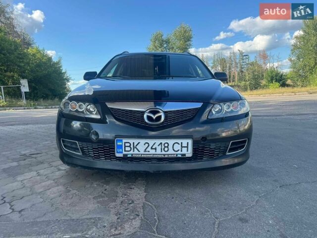 Чорний Мазда 6, об'ємом двигуна 2 л та пробігом 270 тис. км за 3300 $, фото 1 на Automoto.ua