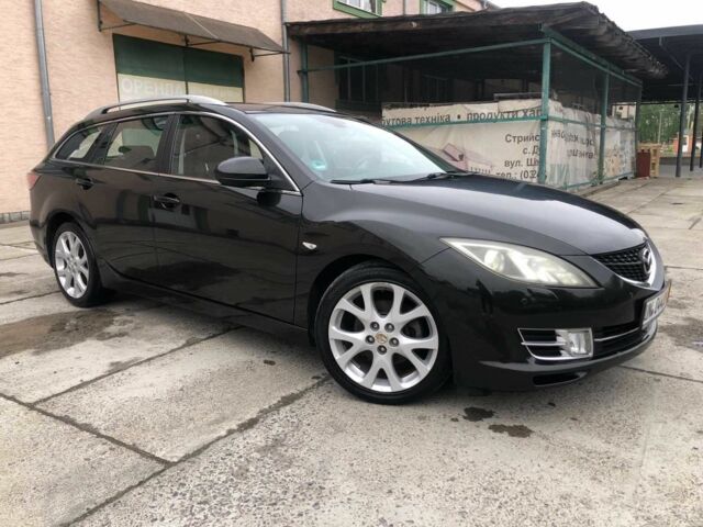 Черный Мазда 6, объемом двигателя 2 л и пробегом 260 тыс. км за 3300 $, фото 1 на Automoto.ua