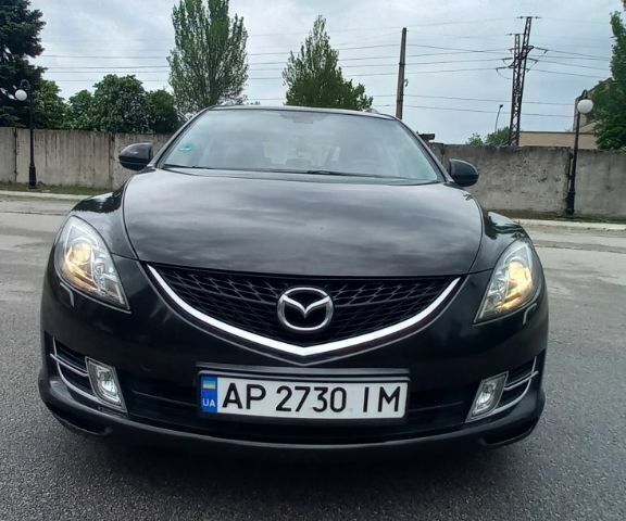 Чорний Мазда 6, об'ємом двигуна 2 л та пробігом 190 тис. км за 7500 $, фото 1 на Automoto.ua