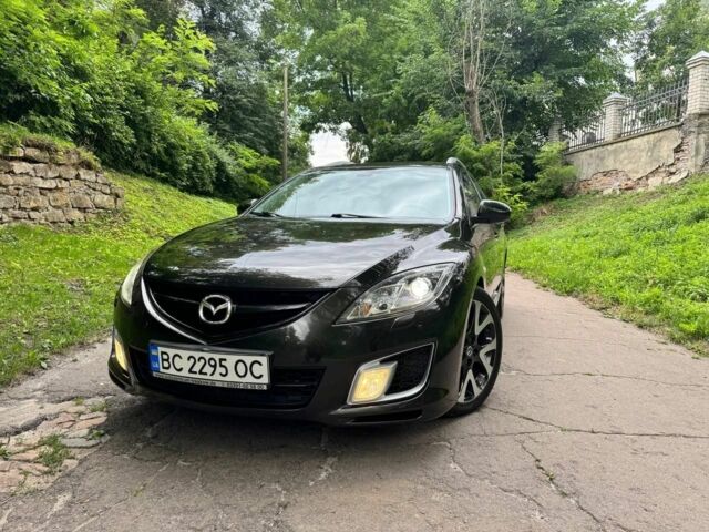 Чорний Мазда 6, об'ємом двигуна 2.2 л та пробігом 197 тис. км за 6800 $, фото 1 на Automoto.ua