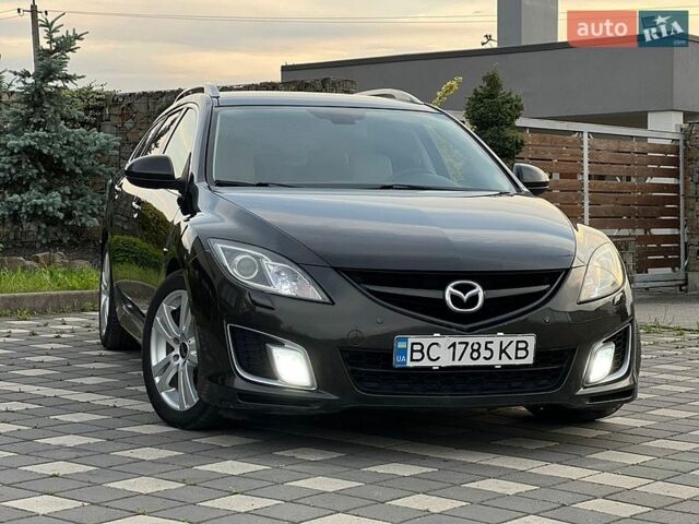 Черный Мазда 6, объемом двигателя 2.2 л и пробегом 268 тыс. км за 6499 $, фото 1 на Automoto.ua