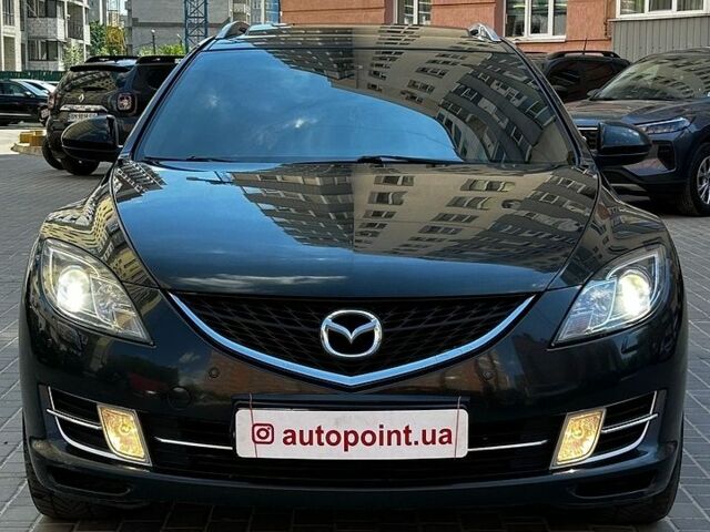 Чорний Мазда 6, об'ємом двигуна 2 л та пробігом 321 тис. км за 5500 $, фото 1 на Automoto.ua