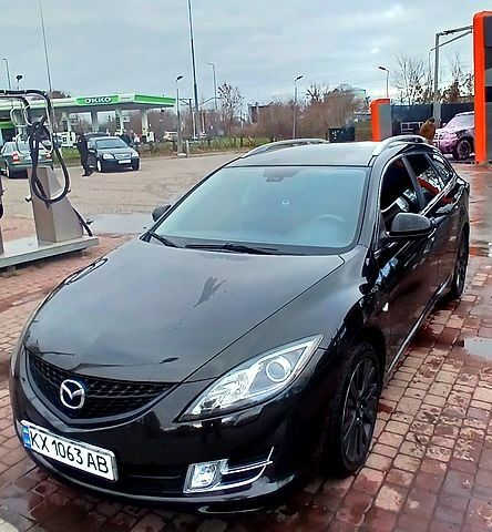 Чорний Мазда 6, об'ємом двигуна 2 л та пробігом 224 тис. км за 7100 $, фото 1 на Automoto.ua