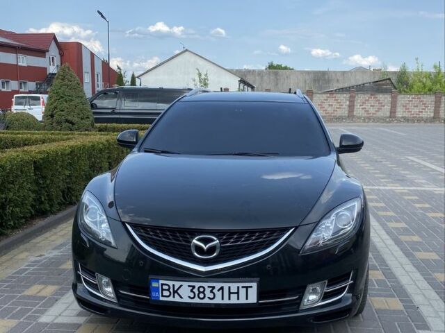 Черный Мазда 6, объемом двигателя 2 л и пробегом 240 тыс. км за 7200 $, фото 1 на Automoto.ua
